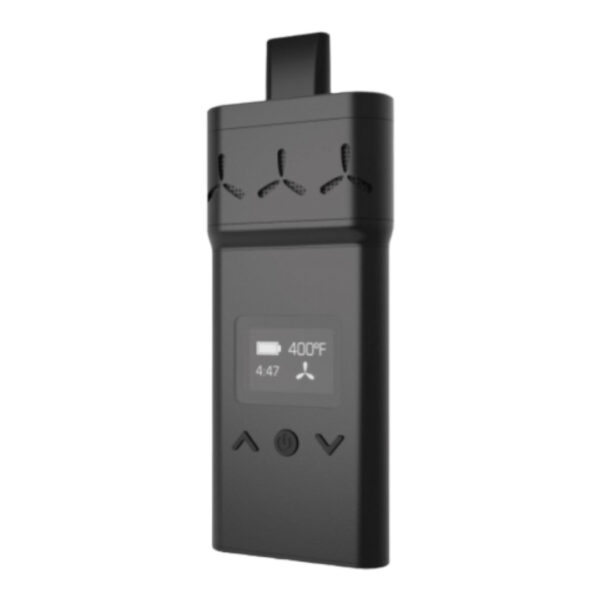 Вапорайзер AirVape X — вид спереди с дисплеем