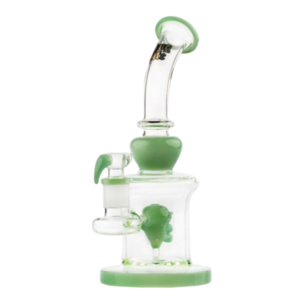 Скляний бонг UFO Green 25 см