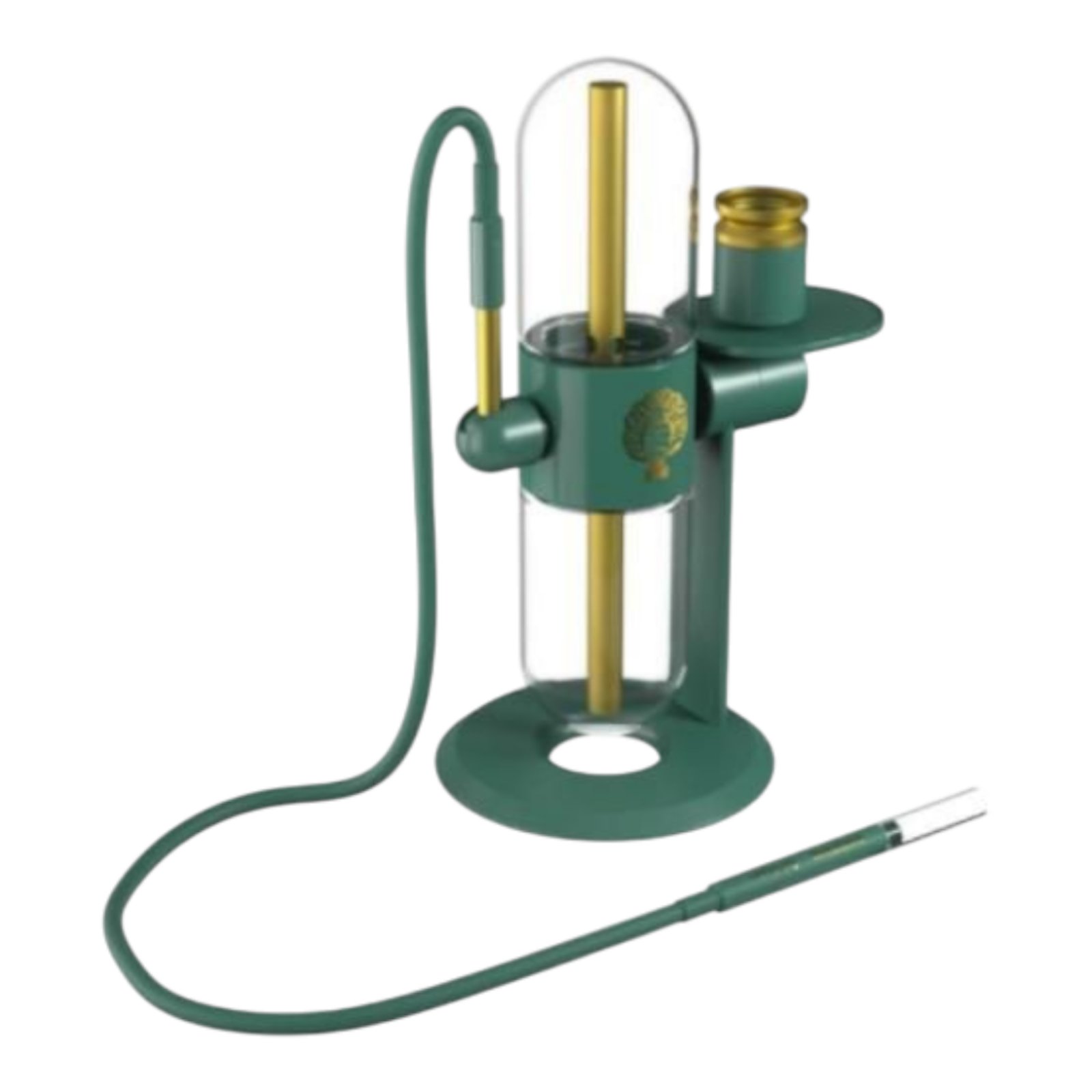Бонг Stündenglass Gravity Green в собранной конфигурации