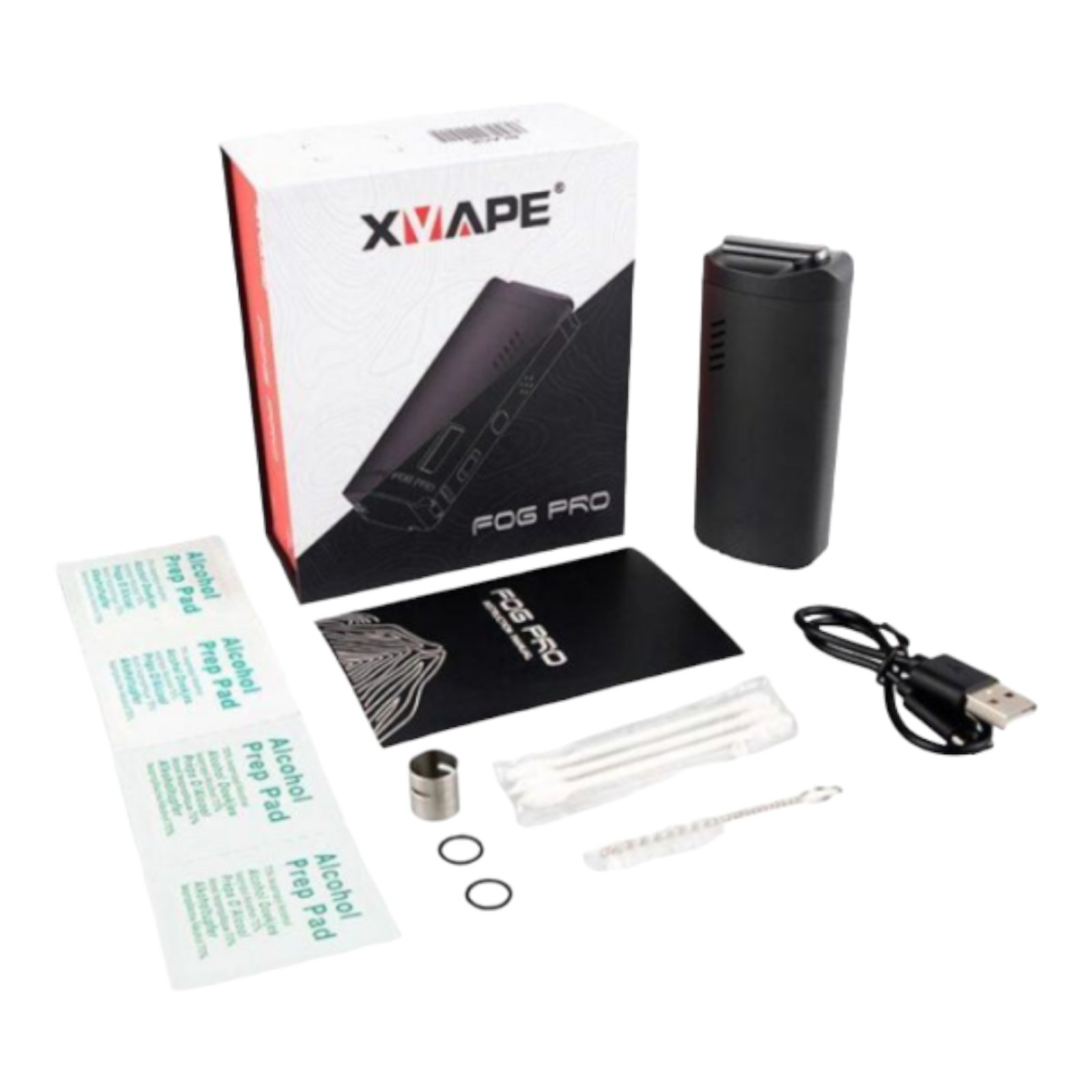 Комплектация XVape Fog Pro — аксессуары в наборе