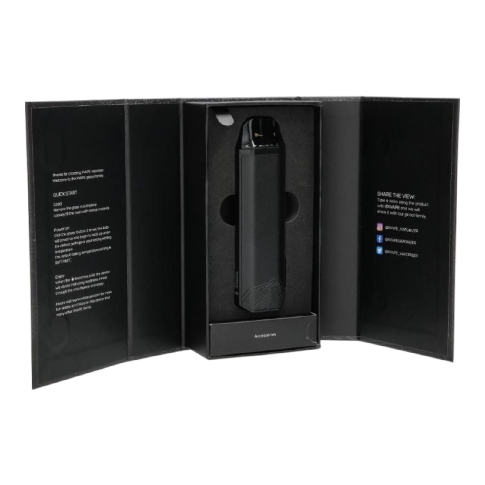 XVape Aria Plus в упаковке