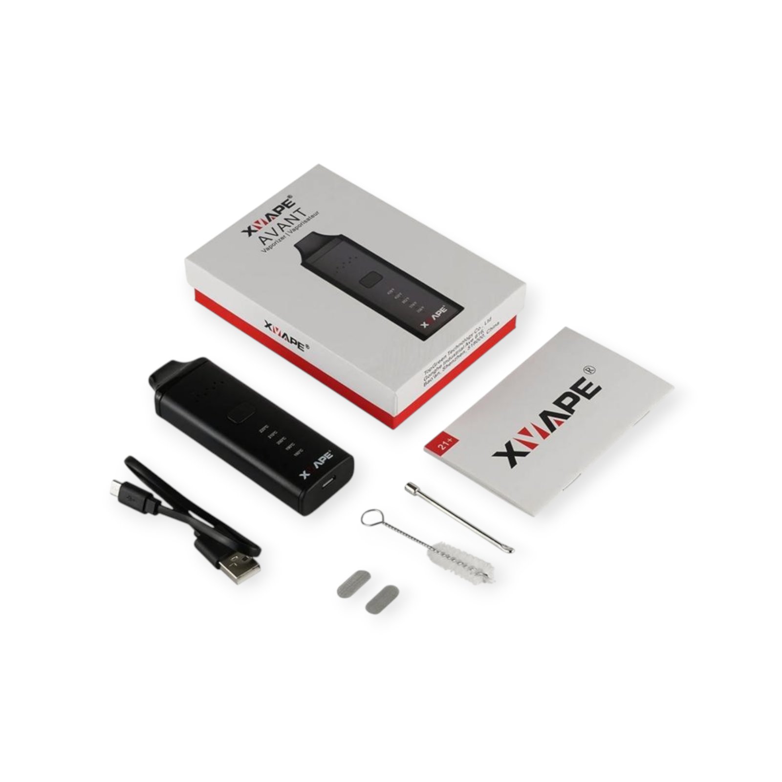 Комплектация вапорайзера XVAPE AVANT