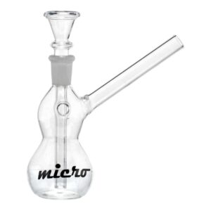 Бонг для травы Micro мини стеклянный бонг с боковой трубкой