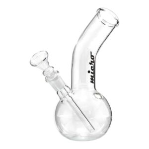 Бонг из стекла Micro компактный curved bong из стекла