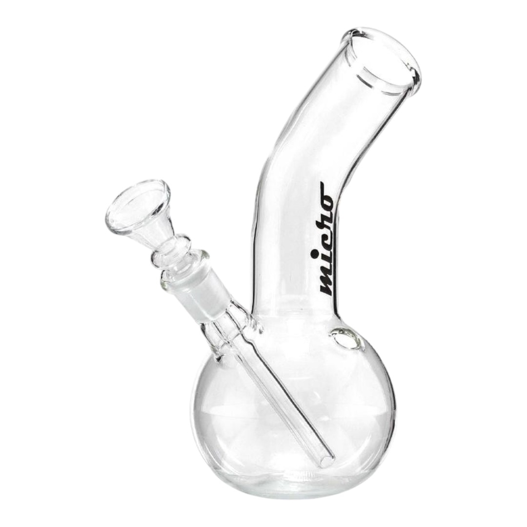 Бонг из стекла Micro компактный curved bong из стекла
